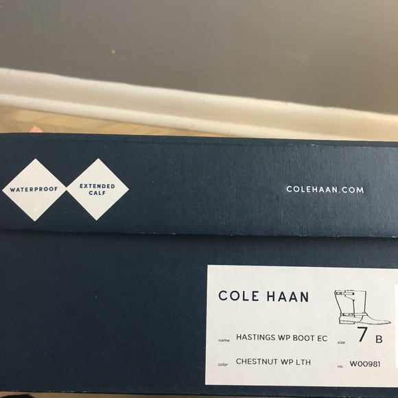 NIB Cole Haan Hastings Waterproof Boot - Picture 5 of 6
